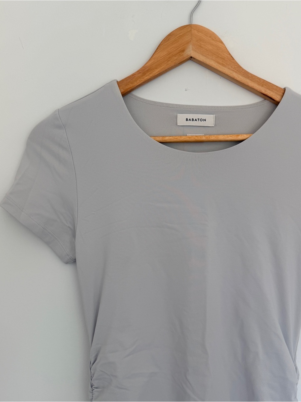 Aritzia Babaton Contour Ruched Mini Dress - Picture 3 of 4